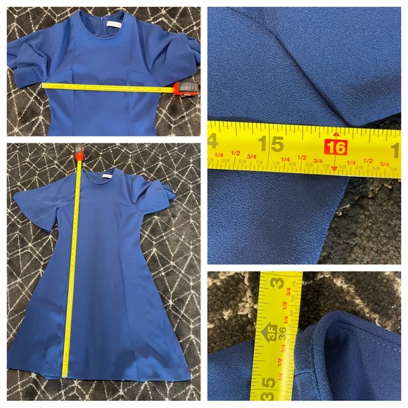 Sandro Yoko Fluted Crepe Dress - Picture 5 of 8